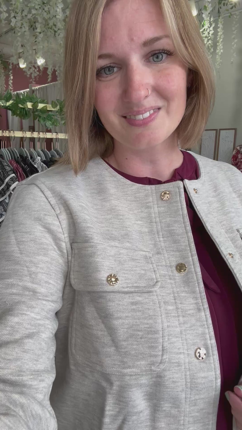 Oatmeal Cream Jacket