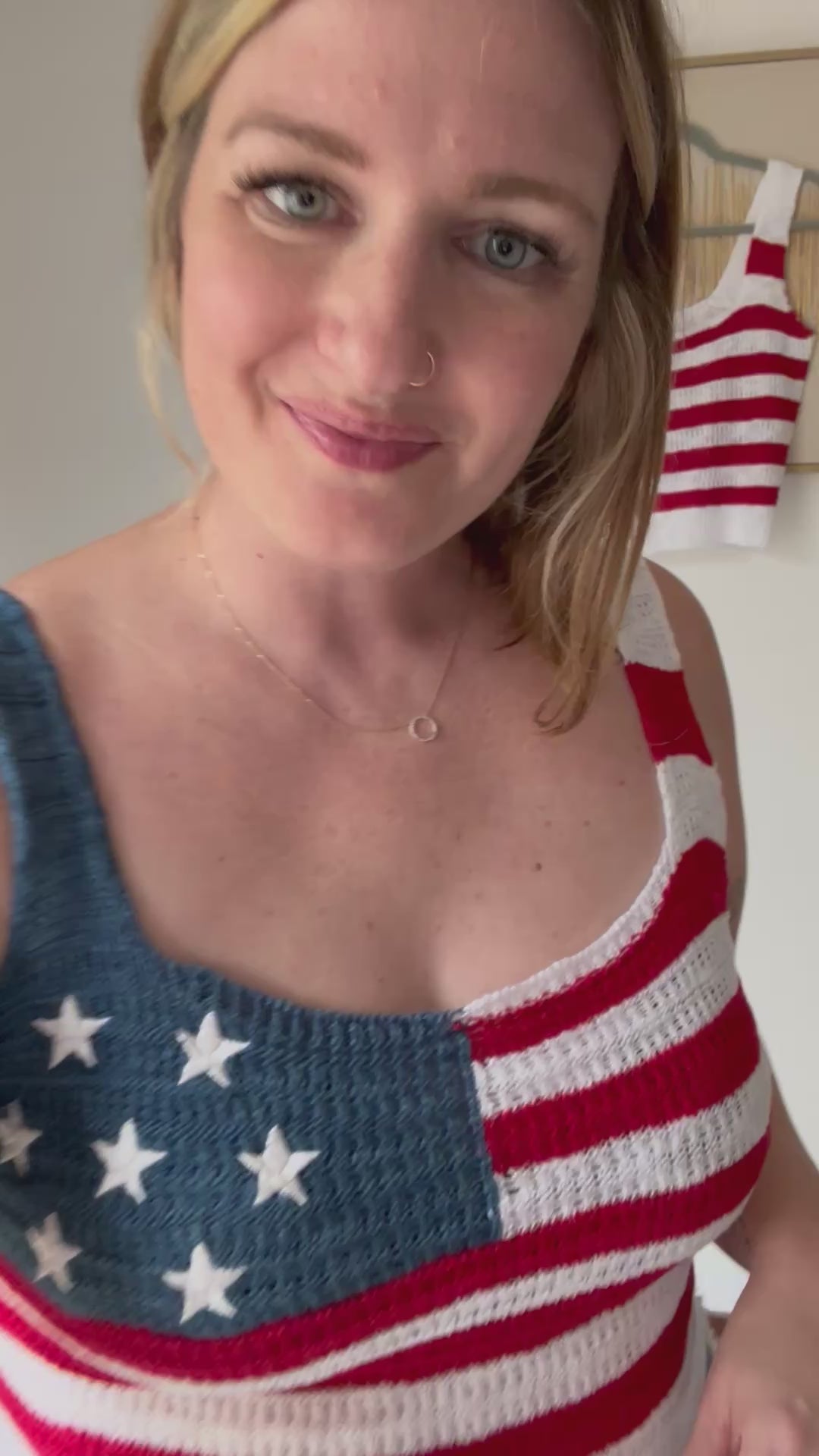 Betsy Ross Knit Tank